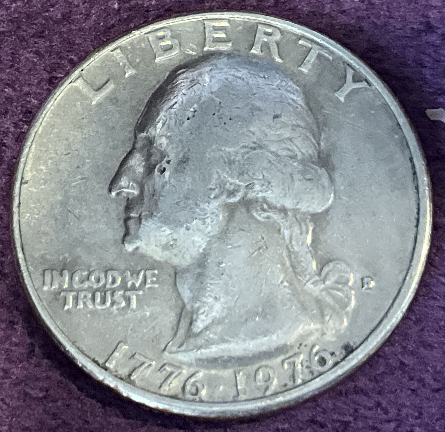 Quarter Washington 1976 D 16  coin collectible - Main Image 3