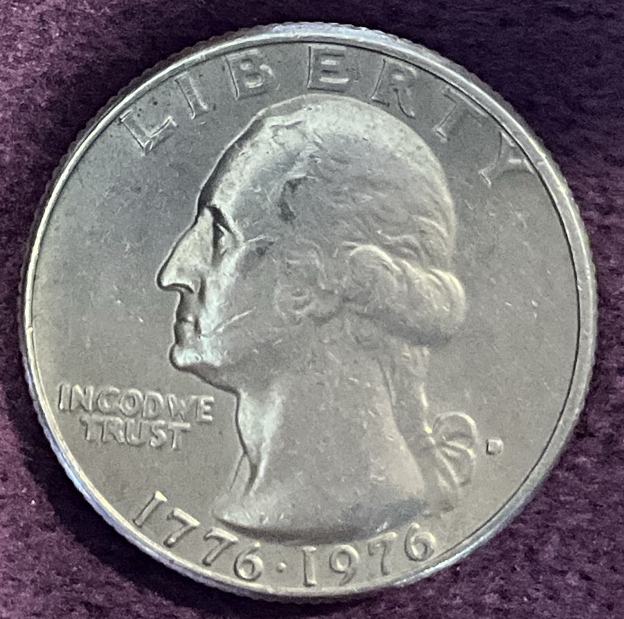Quarter Washington 1976 D 17  coin collectible - Main Image 3