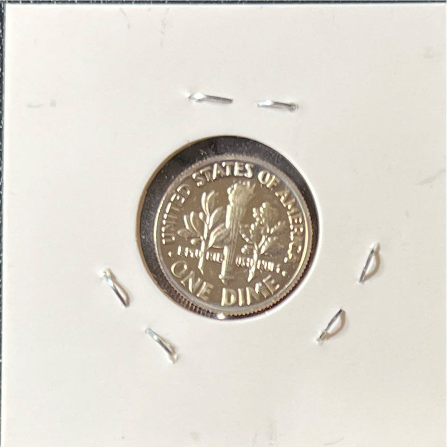 1983 S Roosevelt Dime   coin collectible - Main Image 2