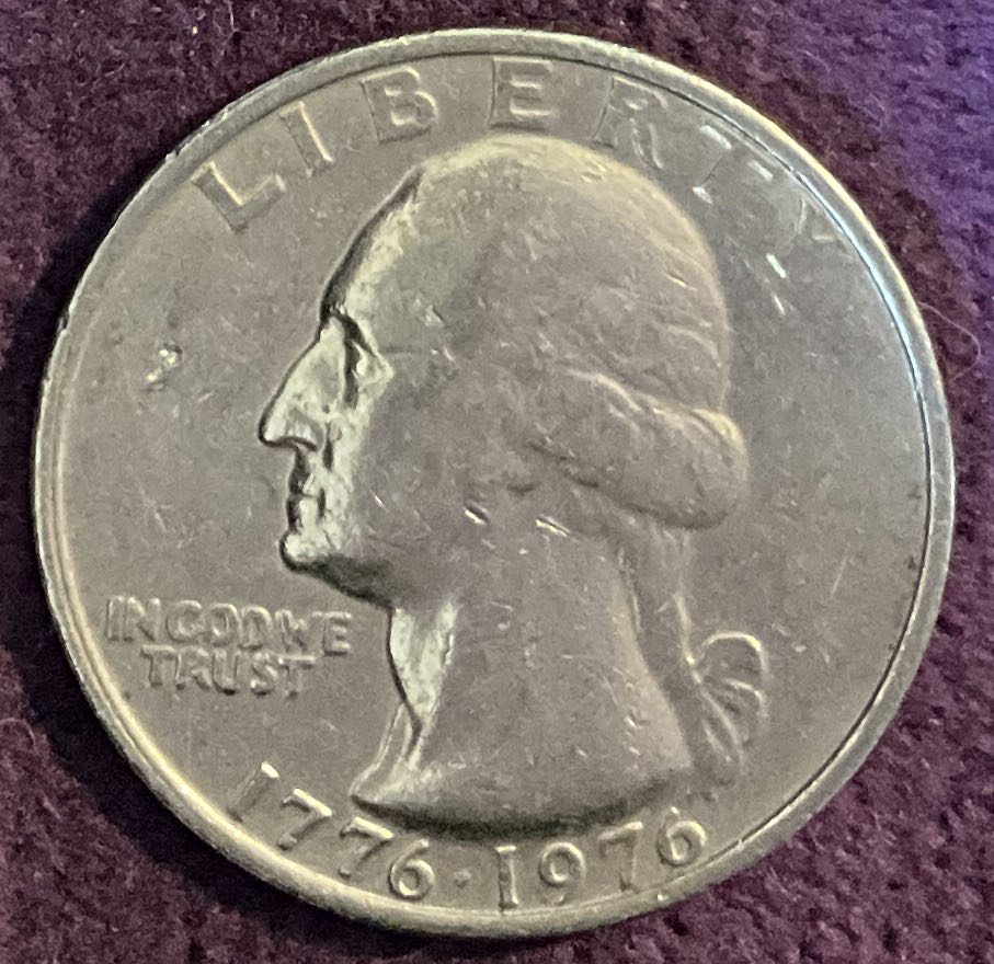 Quarter Washington 1976 9  coin collectible - Main Image 3
