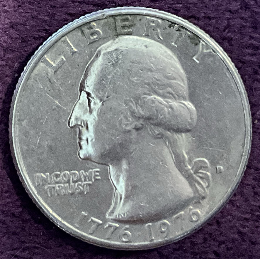 Quarter Washington 1976 D 23  coin collectible - Main Image 3