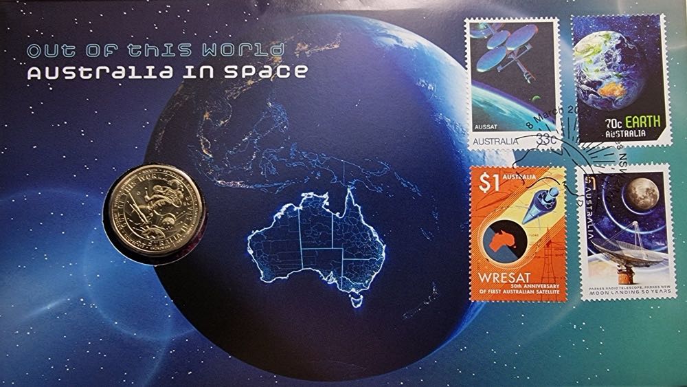 $1 2024 | Australia In Space  coin collectible - Main Image 3