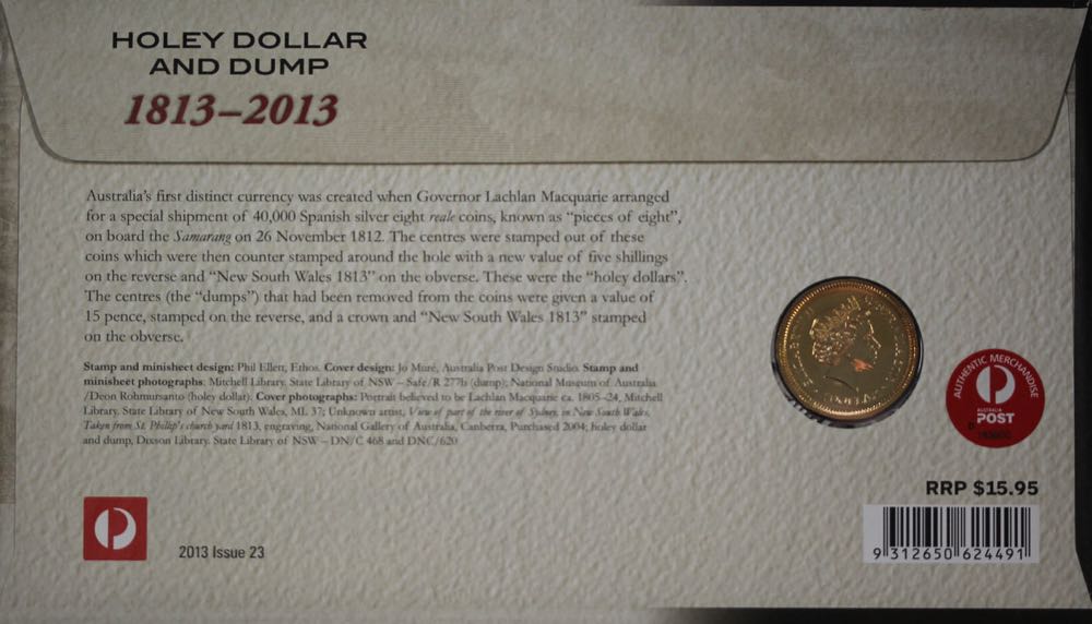 $1 2013C | Holey Dollar  coin collectible - Main Image 4