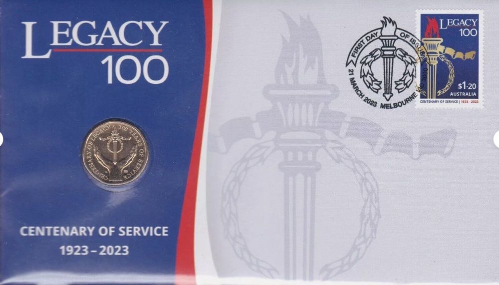 $1 2023 | Legacy Centenary  coin collectible - Main Image 3