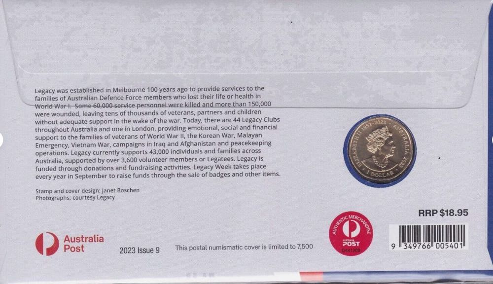 $1 2023 | Legacy Centenary  coin collectible - Main Image 4