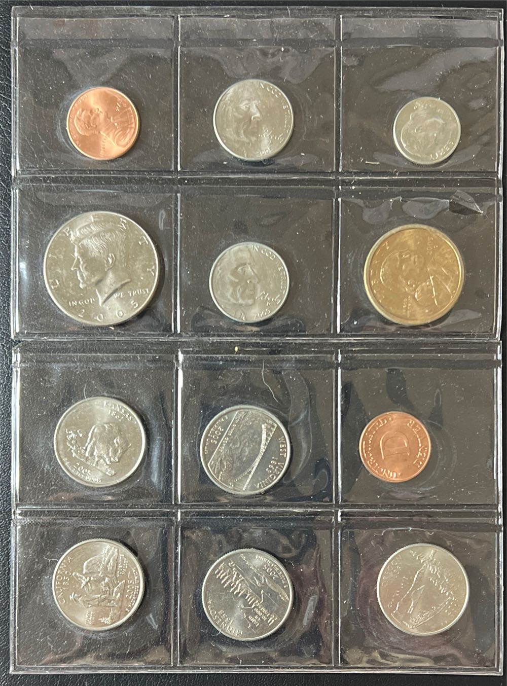 2005 US Coinage Uncirculated Set  coin collectible - Main Image 2