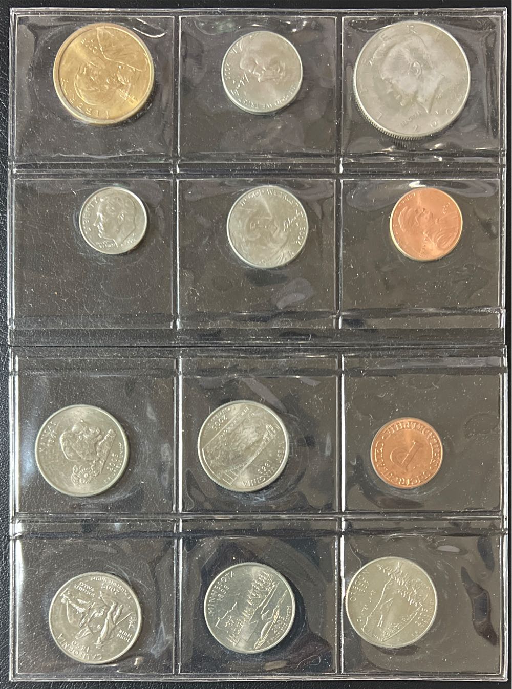 2005 US Coinage Uncirculated Set  coin collectible - Main Image 3