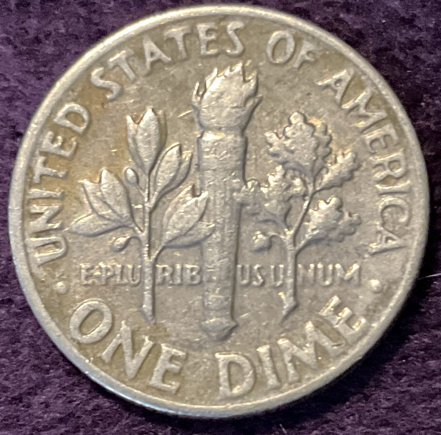 Dime 1965 Roosevelt  coin collectible - Main Image 2