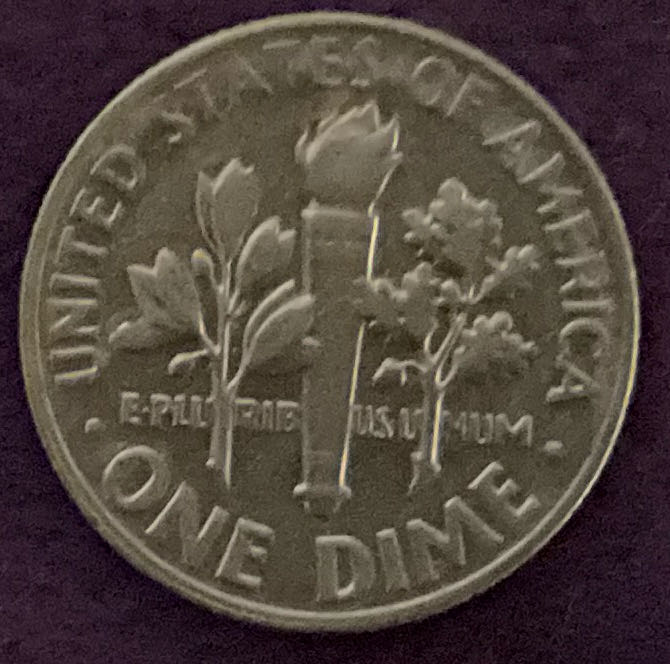 Dime 1965 Roosevelt  coin collectible - Main Image 2