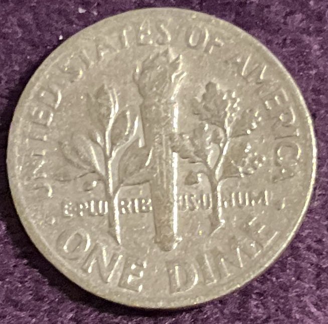 Dime 1968 D Roosevelt  coin collectible - Main Image 2