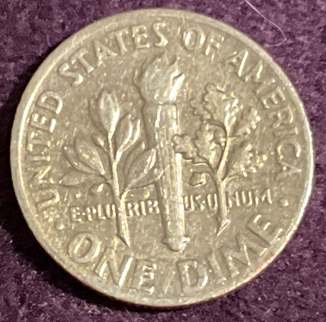 Dime 1965 Roosevelt  coin collectible - Main Image 2