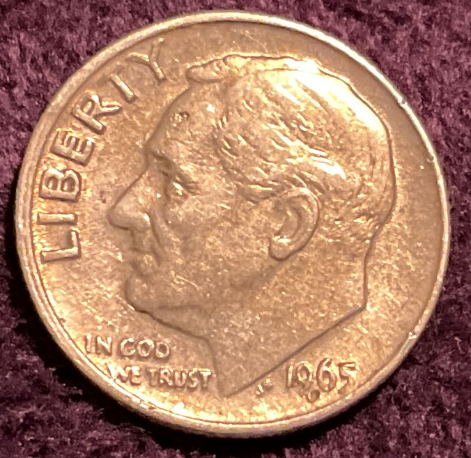 Dime 1966 Roosevelt