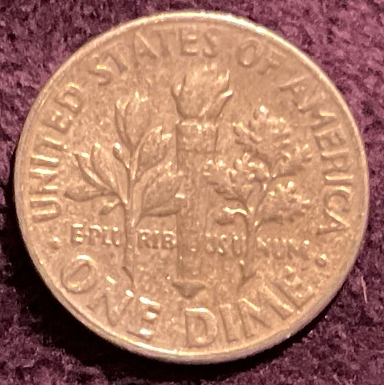 Dime 1965 Roosevelt  coin collectible - Main Image 2