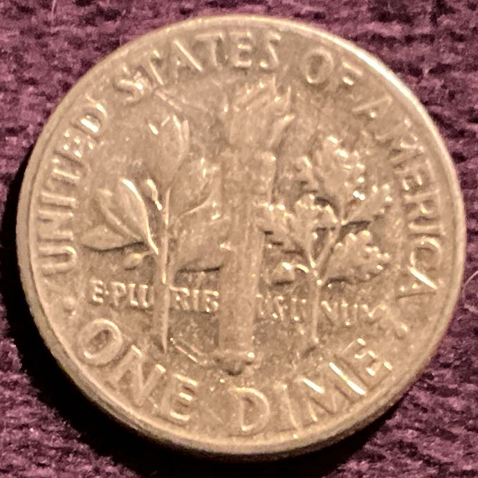 Dime 1974 D Roosevelt 1  coin collectible - Main Image 2