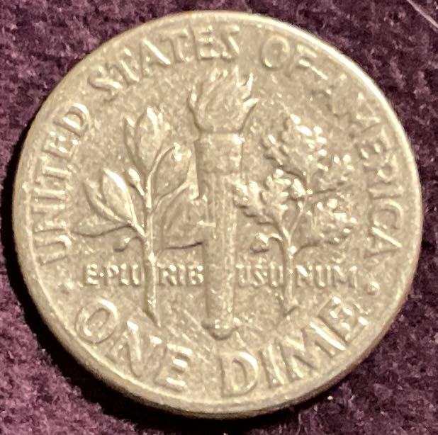 Dime 1976 D Roosevelt  coin collectible - Main Image 2