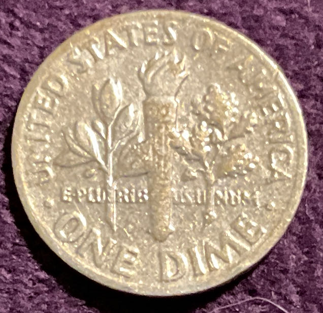 Dime 1976 Roosevelt  coin collectible - Main Image 2