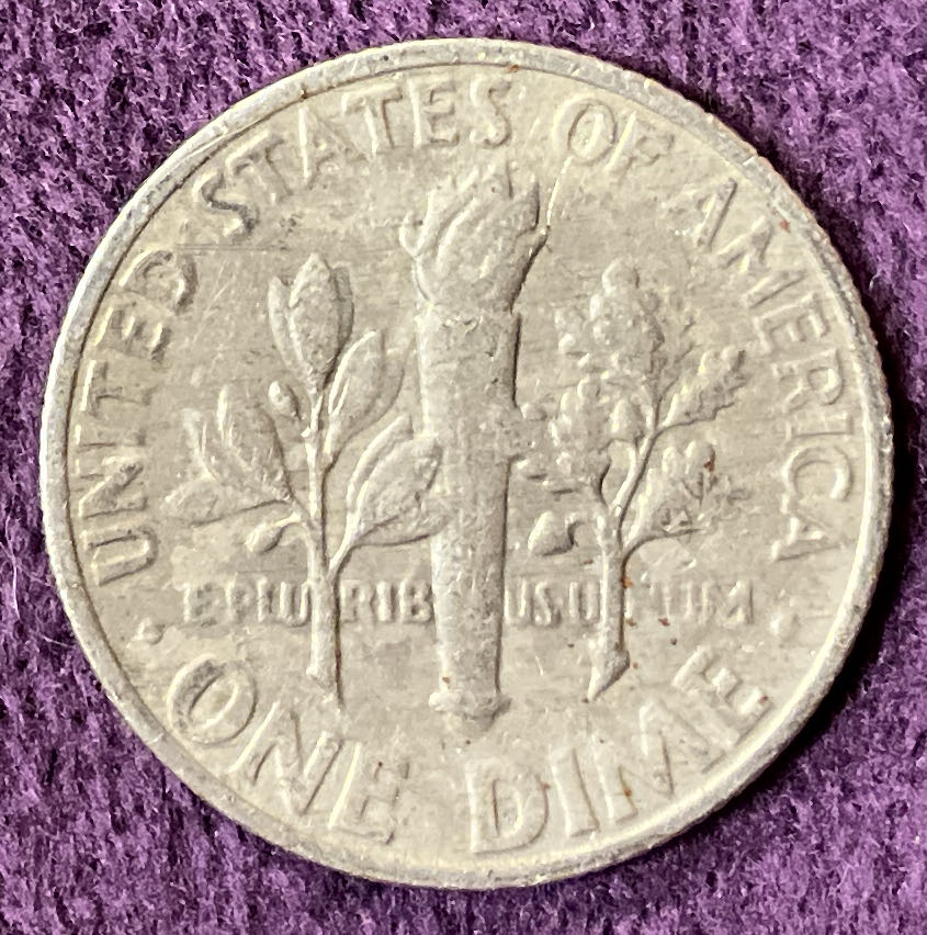 Dime 1977 Roosevelt  coin collectible - Main Image 4