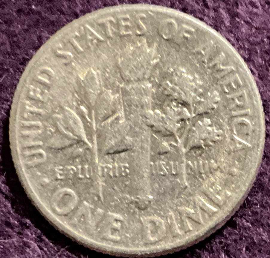 Dime 1976 D Roosevelt  coin collectible - Main Image 2