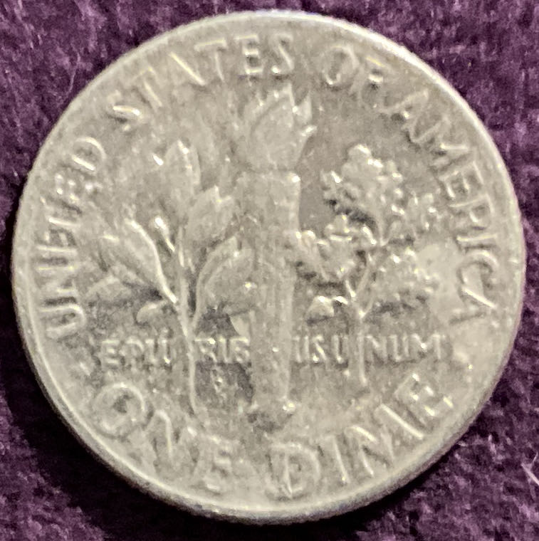 Dime 1975 D Roosevelt  coin collectible - Main Image 2