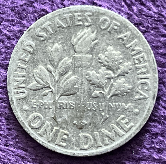 Dime 1972 Roosevelt  coin collectible - Main Image 4