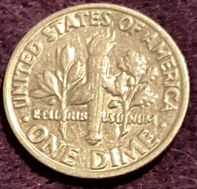 Dime 1982 P Roosevelt  coin collectible - Main Image 2