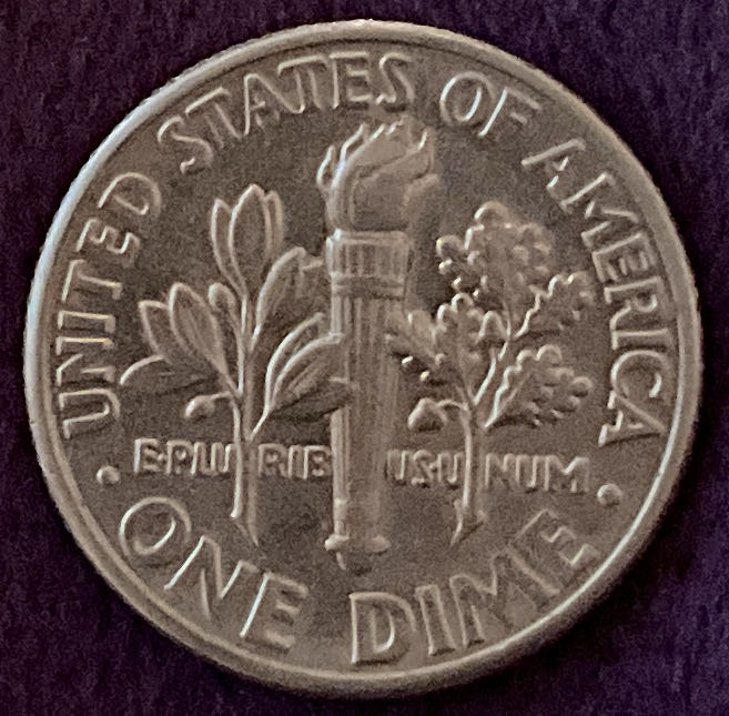 Dime 1986 D Roosevelt  coin collectible - Main Image 4