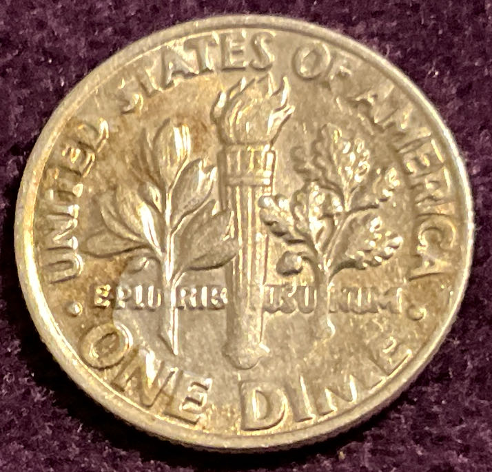 Dime 1985 D Roosevelt  coin collectible - Main Image 2