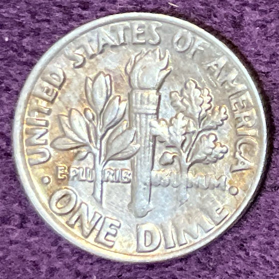 Dime 1985 D Roosevelt  coin collectible - Main Image 4