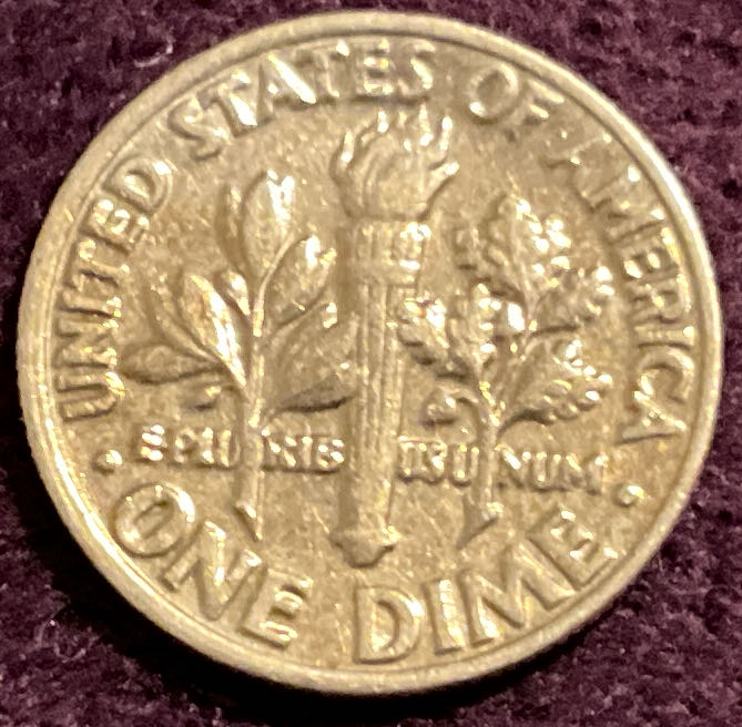 Dime 1985 P Roosevelt  coin collectible - Main Image 2