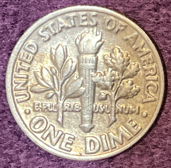 Dime 1985 P Roosevelt  coin collectible - Main Image 4