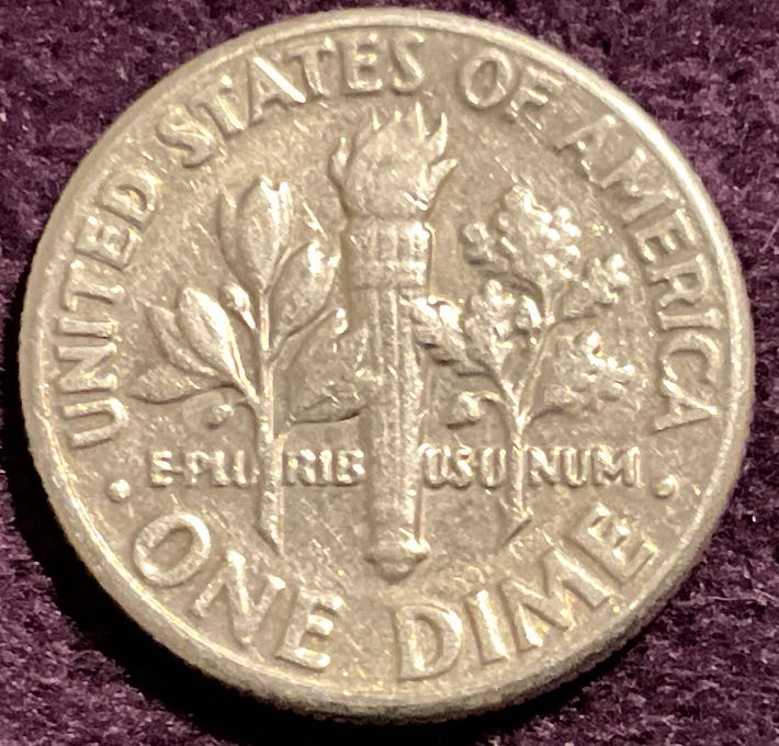 Dime 1984 P Roosevelt  coin collectible - Main Image 2