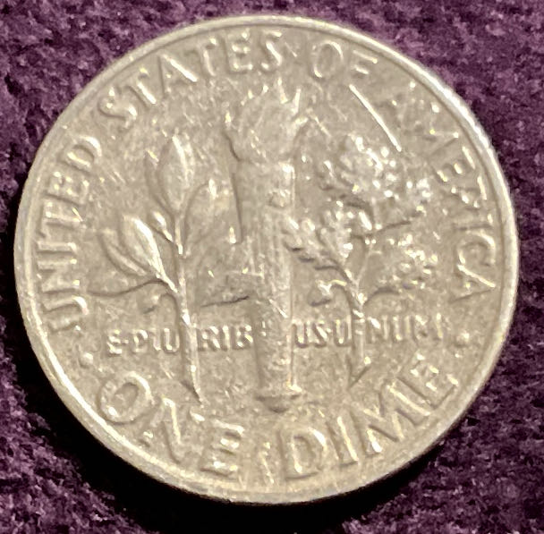 Dime 1980 D Roosevelt  coin collectible - Main Image 2