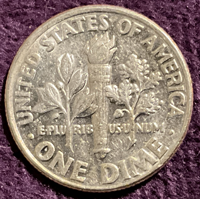 Dime 1998 D Roosevelt 1  coin collectible - Main Image 2