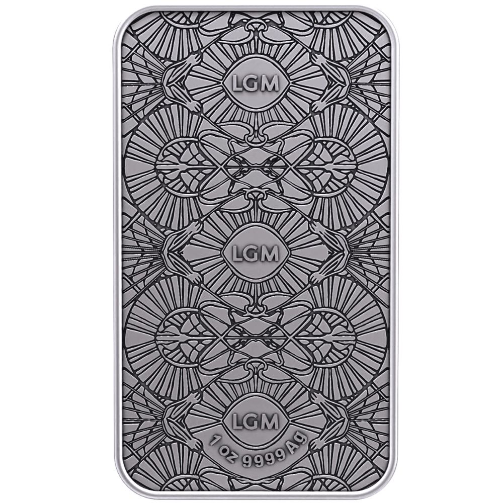 Fors Fortuna High Relief Silver Bullion Bar  coin collectible - Main Image 2