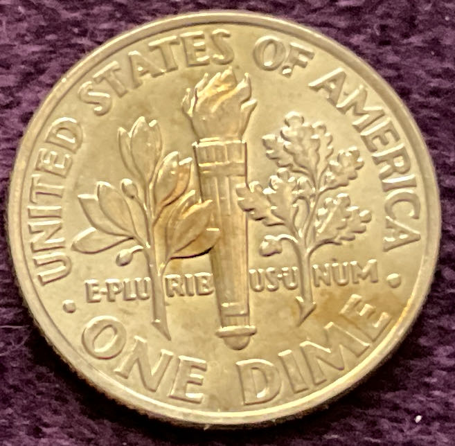 Dime 2001 D Roosevelt 1  coin collectible - Main Image 2