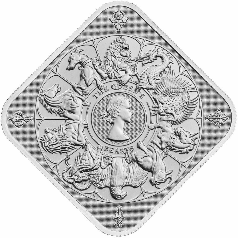 Queens Beasts Completer Silver Bullion Bar  coin collectible - Main Image 3
