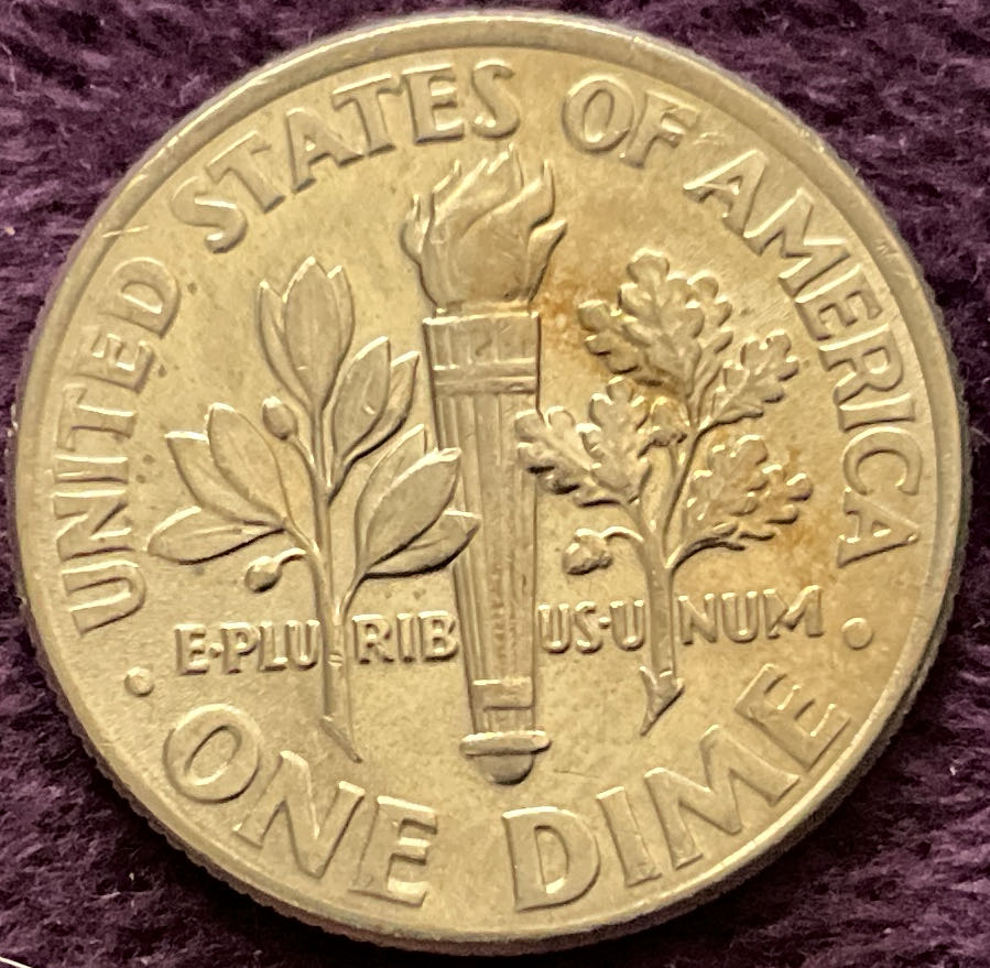 Dime 2003 D Roosevelt  coin collectible - Main Image 2