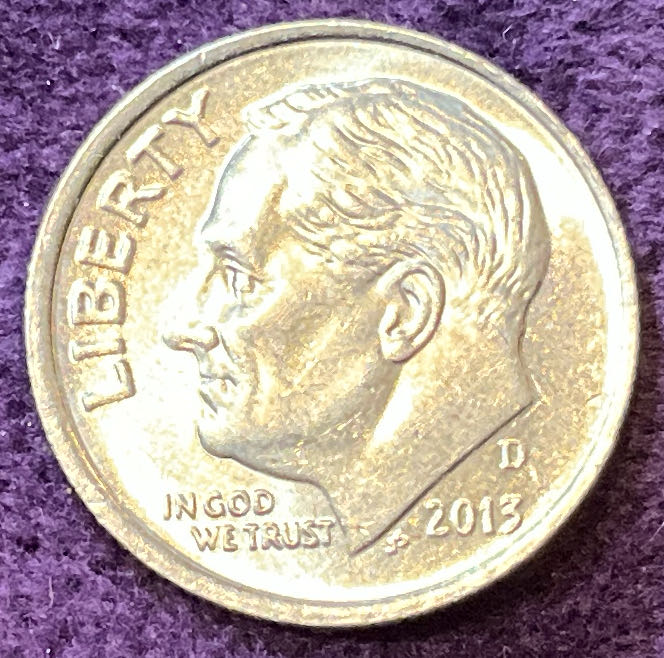 Dime 2013 D Roosevelt 1  coin collectible - Main Image 3