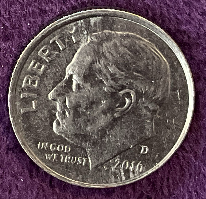 Dime 2016 D Roosevelt 1  coin collectible - Main Image 3