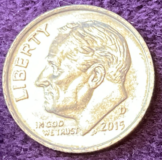 Dime 2015 D Roosevelt 1  coin collectible - Main Image 3