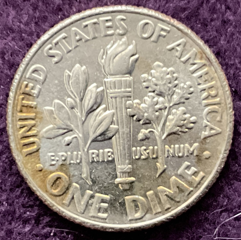 Dime 2022 D Roosevelt 3  coin collectible - Main Image 2