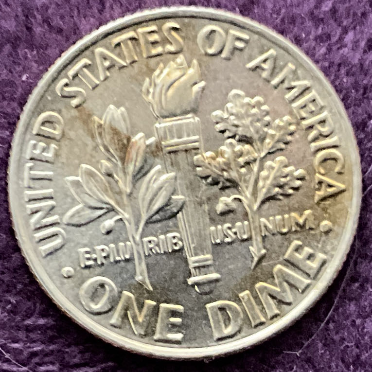 Dime 2019 D Roosevelt 10  coin collectible - Main Image 2