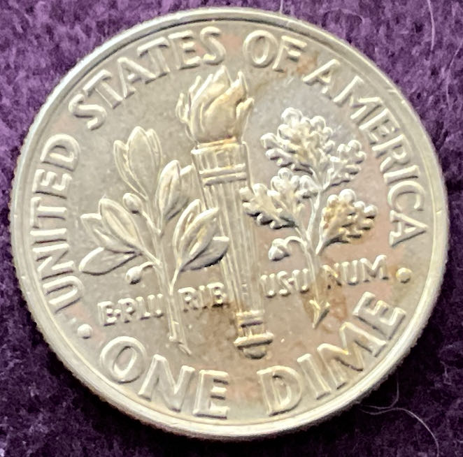 Dime 2020 D Roosevelt 1  coin collectible - Main Image 2