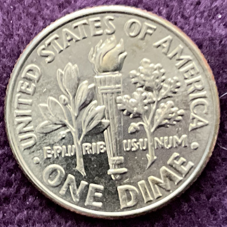 Dime 2022 D Roosevelt 9  coin collectible - Main Image 2