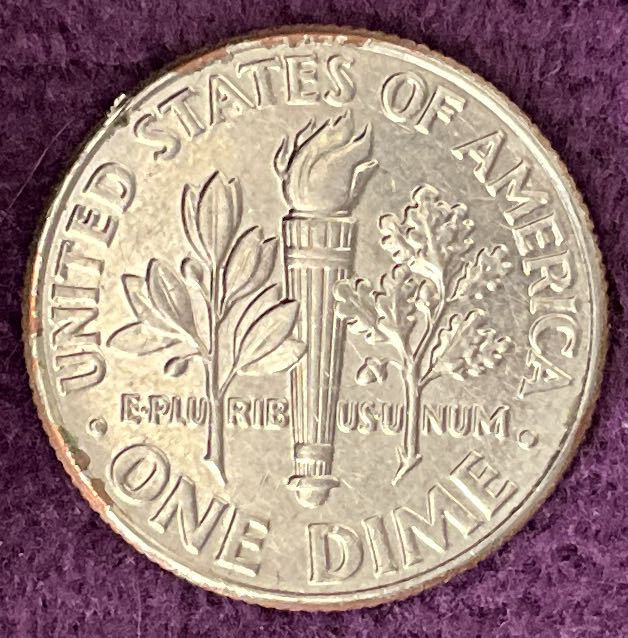 Dime 2022 D Roosevelt 9  coin collectible - Main Image 4