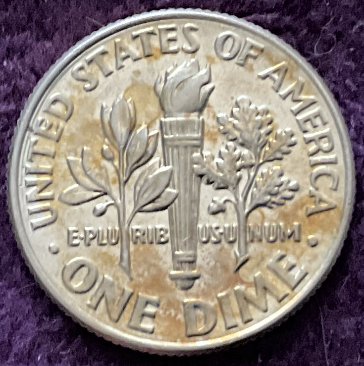 Dime 2020 D Roosevelt 2  coin collectible - Main Image 2