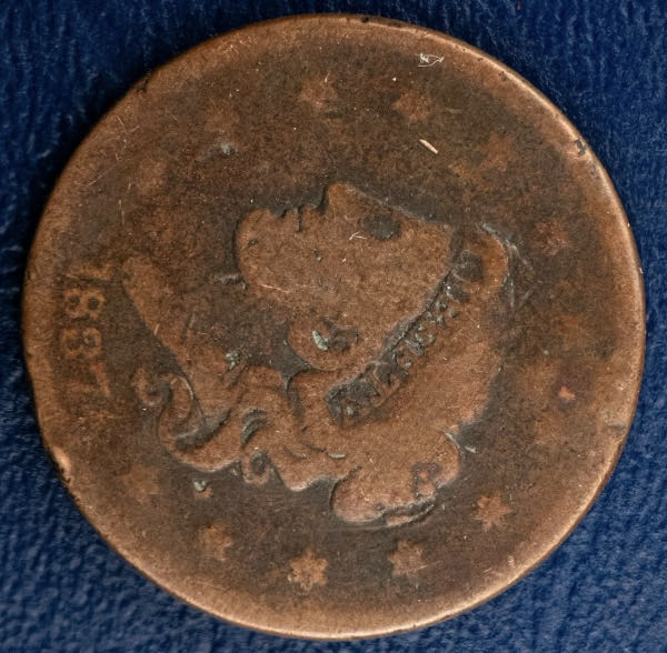 Large Cent Matron Head Modified  coin collectible - Main Image 3