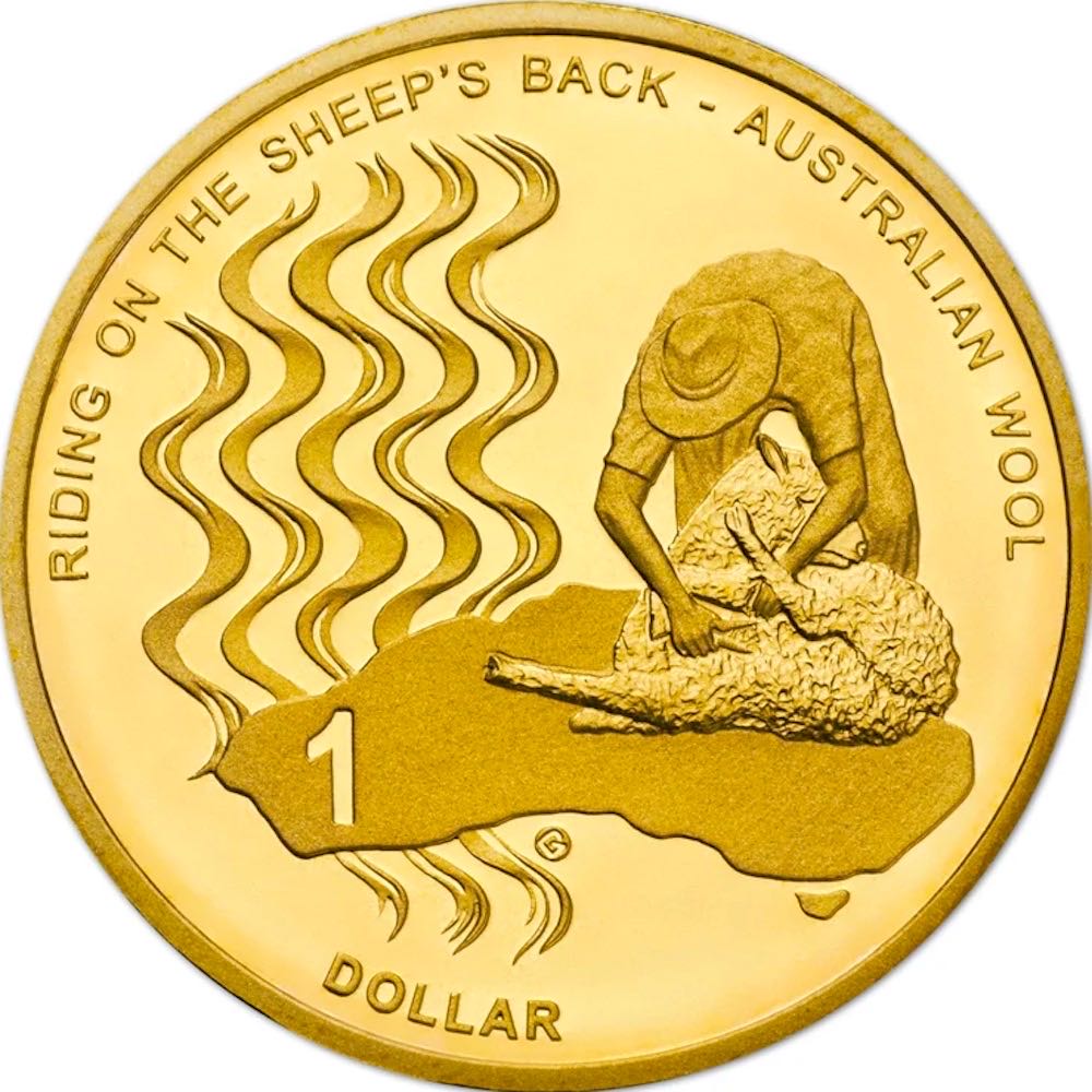 2011 | Australian Wool  coin collectible - Main Image 2