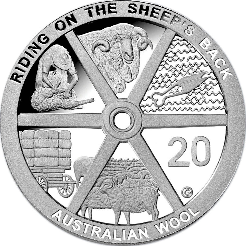 2011 | Australian Wool  coin collectible - Main Image 3