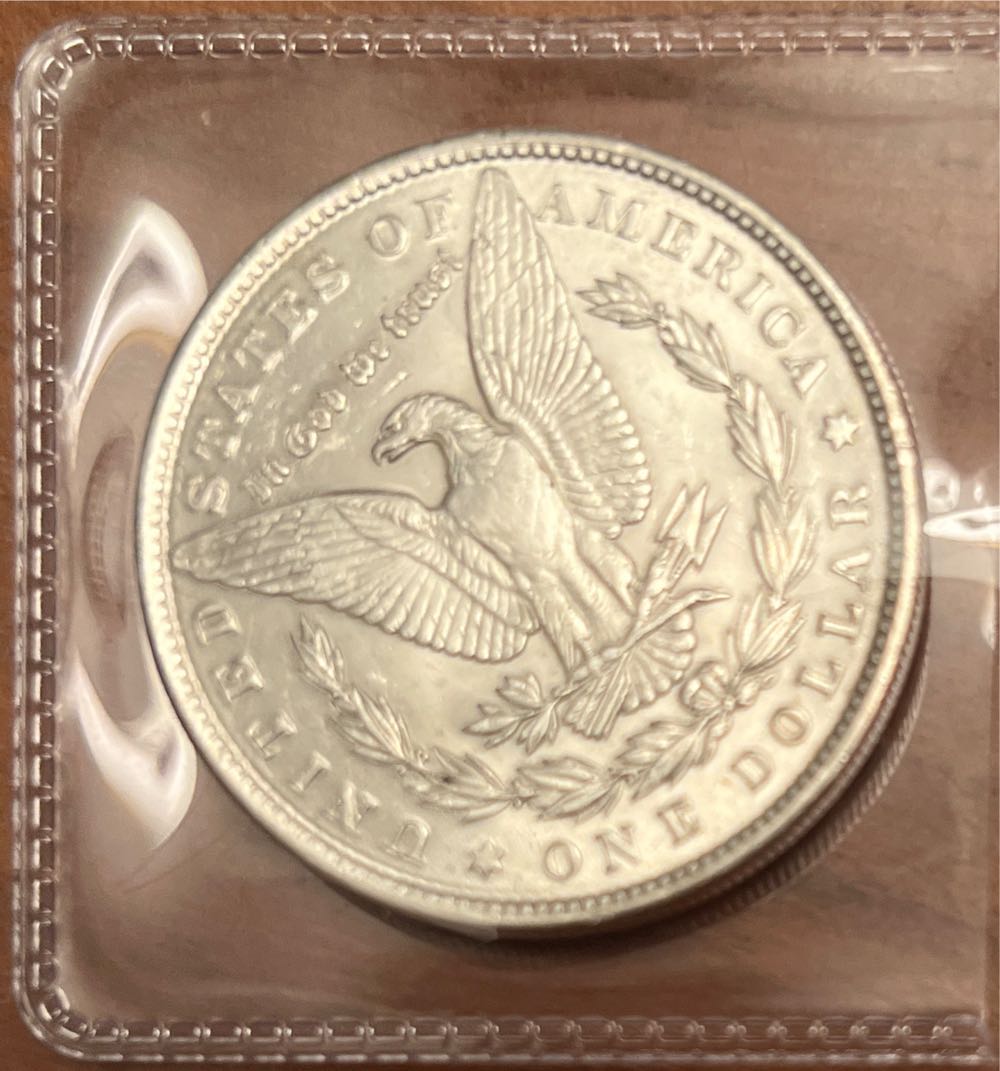 1888 Morgan Silver Dollar  coin collectible - Main Image 2